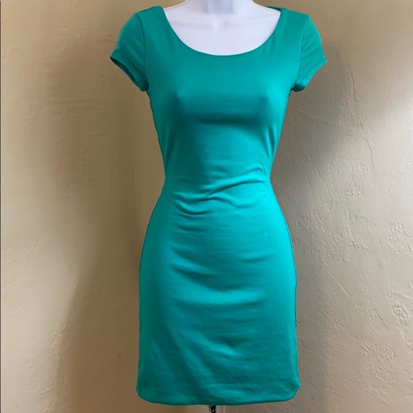 kookai emerald green dress